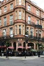 Restaurant in Mayfair, London Royalty Free Stock Photo