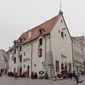 Restaurant in a medieval building in downtown Tallinn