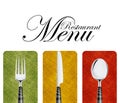 Restaurant menu Royalty Free Stock Photo