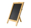 Restaurant Menu Blackboard, Restaurant Chalkboard on white background with clipping path Royalty Free Stock Photo