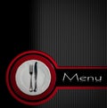 Restaurant Menu Design Royalty Free Stock Photo