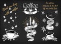 Restaurant menu design. Coffee restaurant brochure vector, coffee shop menu design. Royalty Free Stock Photo