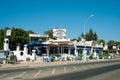 Restaurant near road in Cyprus
