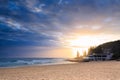 Restaurant by the ocean in Burleigh Heads Royalty Free Stock Photo