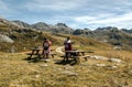 Restaurant in the Praine Royalty Free Stock Photo