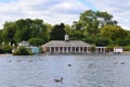 The Serpentine lake, Hyde Park, London
