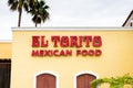 Restaurant sign for El Torito Royalty Free Stock Photo