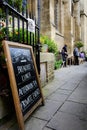 Restaurant sign, Oxford