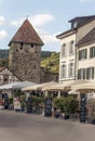 Restaurant in Stein am Rhein Royalty Free Stock Photo