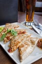 Restaurant Style Plating of Appetizer