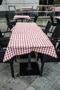 Restaurant table Royalty Free Stock Photo