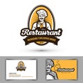 Restaurant vector logo. cafe, diner, bistro icon