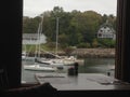 Restaurant with a view... lobster restaurants Royalty Free Stock Photo