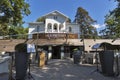 Restaurant Villa Preseren at Lake Bled in Slovenia.