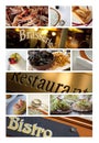 Restaurants and bistros Royalty Free Stock Photo