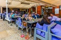 Restaurants Old Souk Byblos Jbeil Lebanon Royalty Free Stock Photo