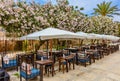 Restaurants Old Souk Byblos Jbeil Lebanon Royalty Free Stock Photo