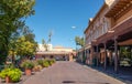 The Plaza in Santa Fe, New Mexico