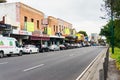 Restaurants and shops on Whitehorse Road, Box Hill