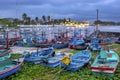 Resting boats