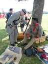 Resting Confederate Soldiers