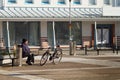 Resting At The Empty Market