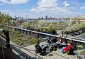 Resting on the High Line