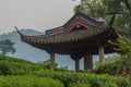 Resting place on the tea plantation