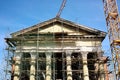 Restoration of an ancient classical building