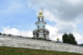 The restoration of the ancient Kremlin in Kostroma is under construction