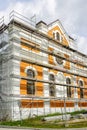 Restoration of the facade of the historical synagogue in Sabile, Latvia