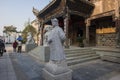 The restoration of li jingfang`s former residence