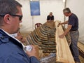 Restoration of an old wooden boat