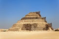 Restoration of the pyramid of Djoser Royalty Free Stock Photo