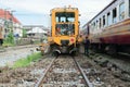 Restoration the railroad tracks