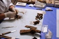 Restoration roman objects