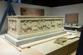 Restoration works in Archaeological Museum, Istanbul, Turkey