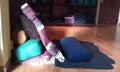 Restorative Yoga Studio Props