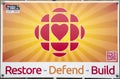 Restore Defend Build CBC Royalty Free Stock Photo