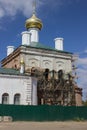 Restore the once ruined church, Russia
