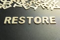 RESTORE word