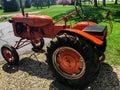 Restored Allis Chalmers-B 1942 Tractor Royalty Free Stock Photo