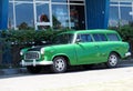 Restored American Car In Cuba