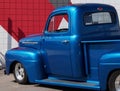Restored Antique Lowrider Blue Truck