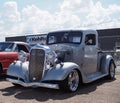 Restored Antique Silver Truck