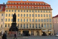 Restored Barock-Houses, Neumarkt, Dresden-city turned into a lux