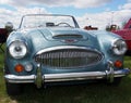 Restored Blue Austin Healey Mark III Convertible