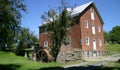 Old Restored brick Gristmill and Driveway