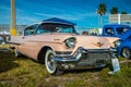 Restored 1957 Cadillac Coupe de Ville Royalty Free Stock Photo