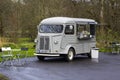 A restored Citroen Hy Van used for outdoor catering